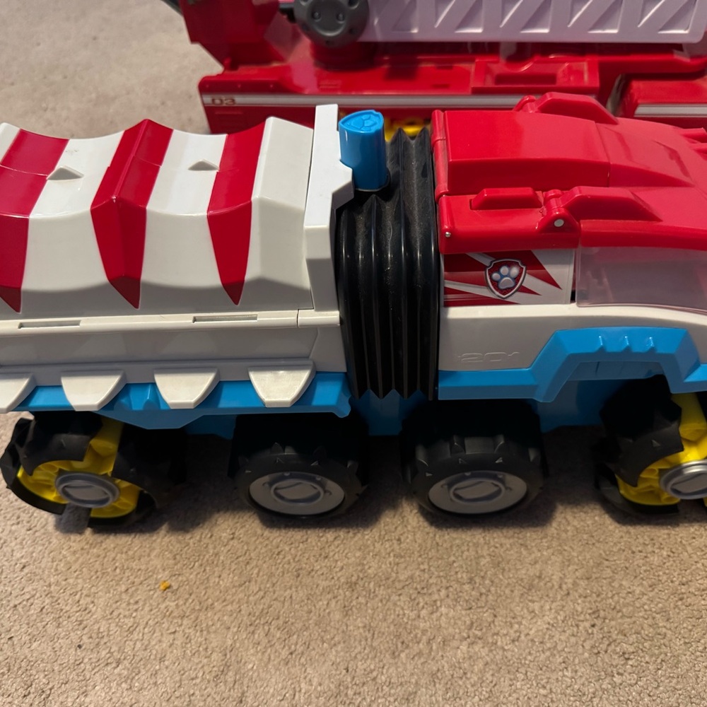 Paw Patrol Rescue Vehicle - Red, White, Blue